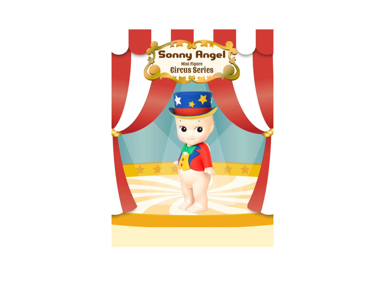 Figurine Sonny Angel collection cirque modèle surprise • Petites