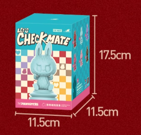 POPMART Labubu Let's Checkmate Series – Blind Box Peripheral Set