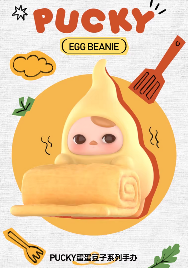 POPMART PUCKY Egg Beanie Series Blind Box