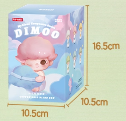 POPMART DIMOO My Cloud Companion Series – Plush Doll Blind Box