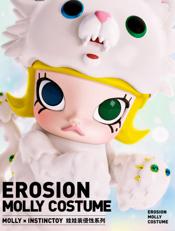 POP MART × INSTINCTOY Erosion MOLLY Costume Blind Box Series