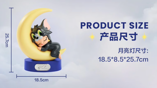 POP MART × Warner Bros. Anniversary Series MOLLY Moon Lamp
