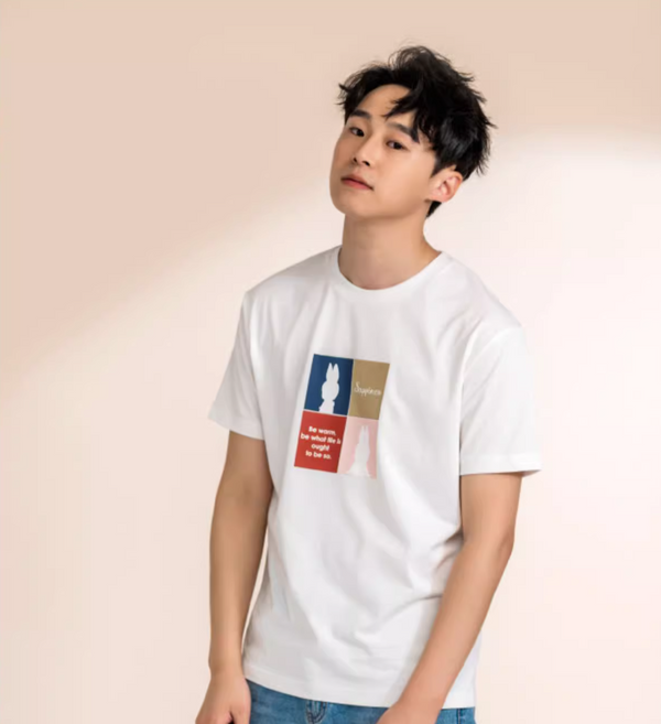 Sonny Angel Sappiness Concept Summer Slim-Fit Printed T-Shirt