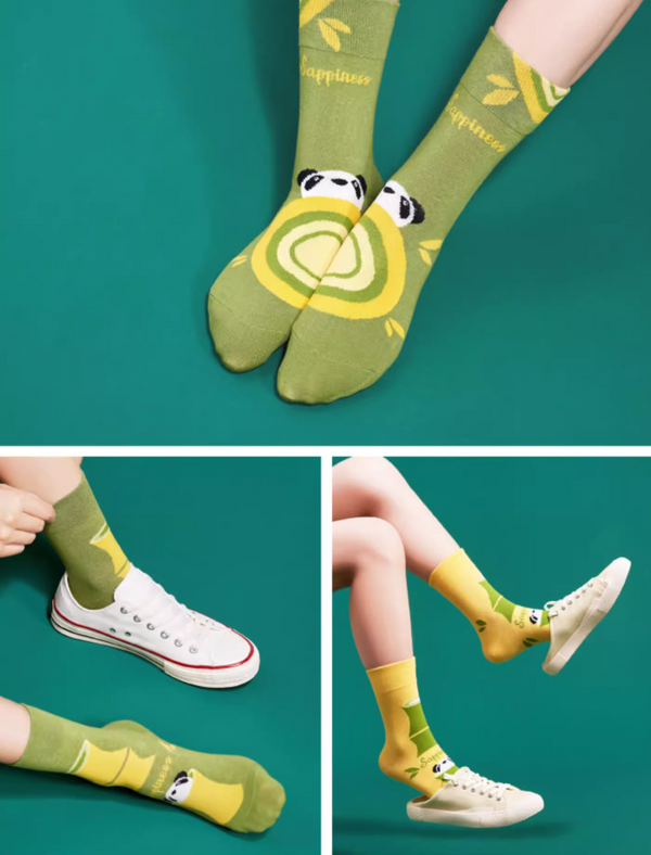 Sonny Angel Sappiness Cute Panda Socks – One Size (CN 36–40)
