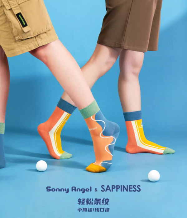 Sonny Angel Sappiness Easygoing Striped Socks
