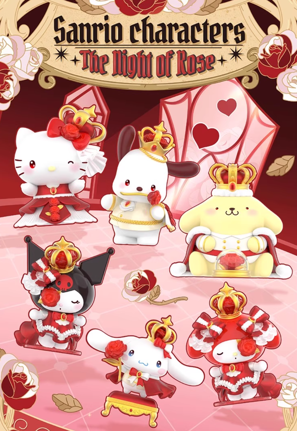 🌹 TOPTOY Sanrio Family The Night of Rose Blind Box Series 🌹