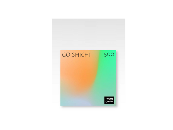 GO SHICHI 500 Neerg green